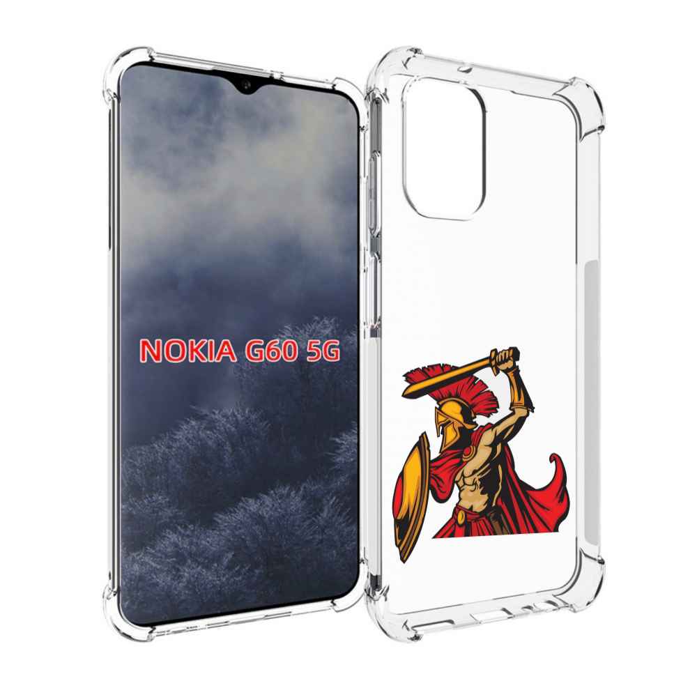 

Чехол MyPads римский-воин для Nokia G60 5G, Прозрачный, Tocco