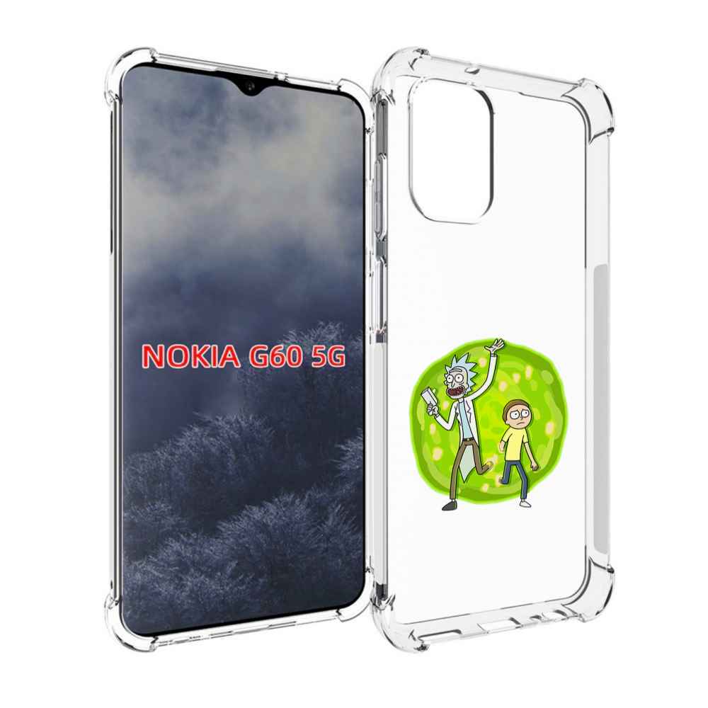 

Чехол MyPads рик-и-морти-в-кружке для Nokia G60 5G, Прозрачный, Tocco