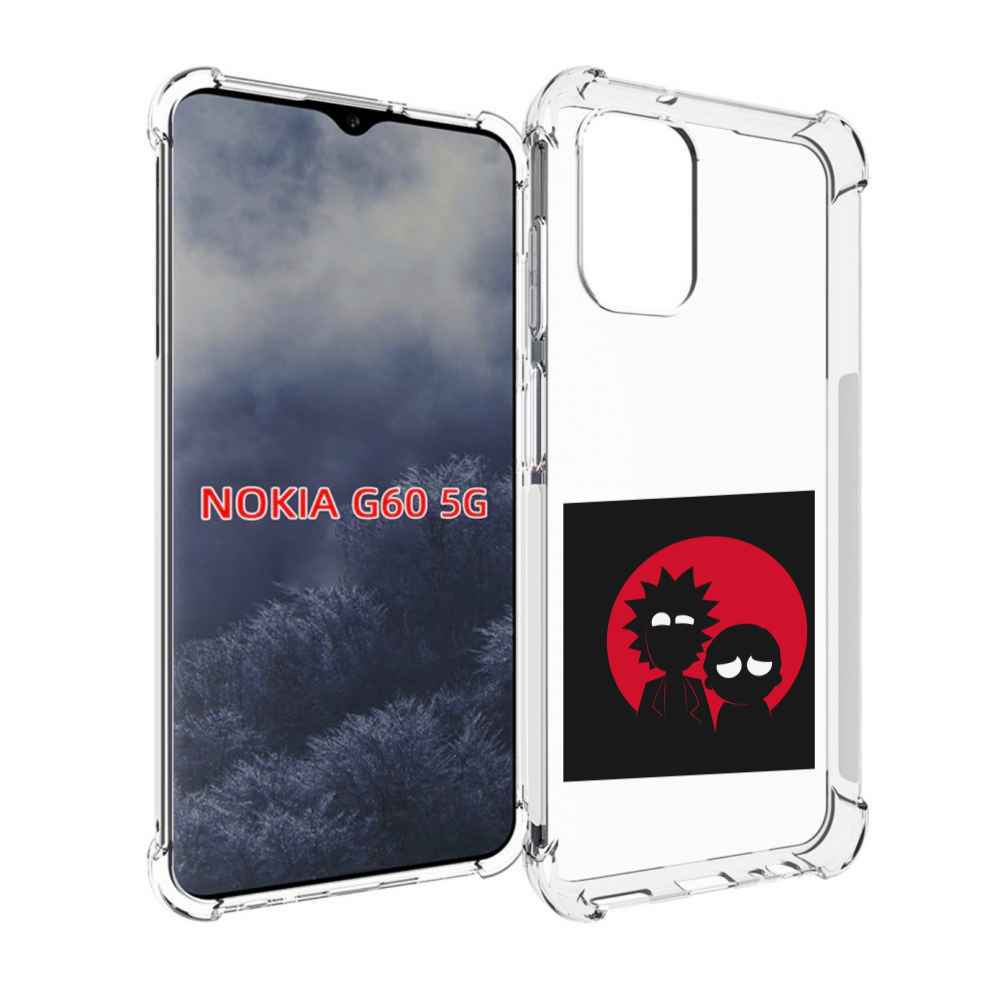 

Чехол MyPads рик и морти в тени для Nokia G60 5G, Прозрачный, Tocco