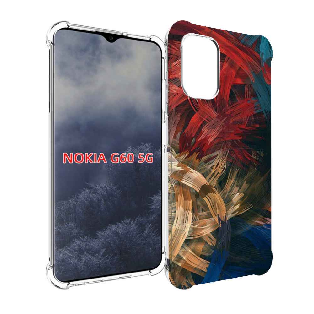 

Чехол MyPads раскрашенная медь для Nokia G60 5G, Прозрачный, Tocco
