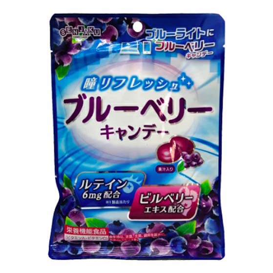 Карамель Senjaku черника 80 г