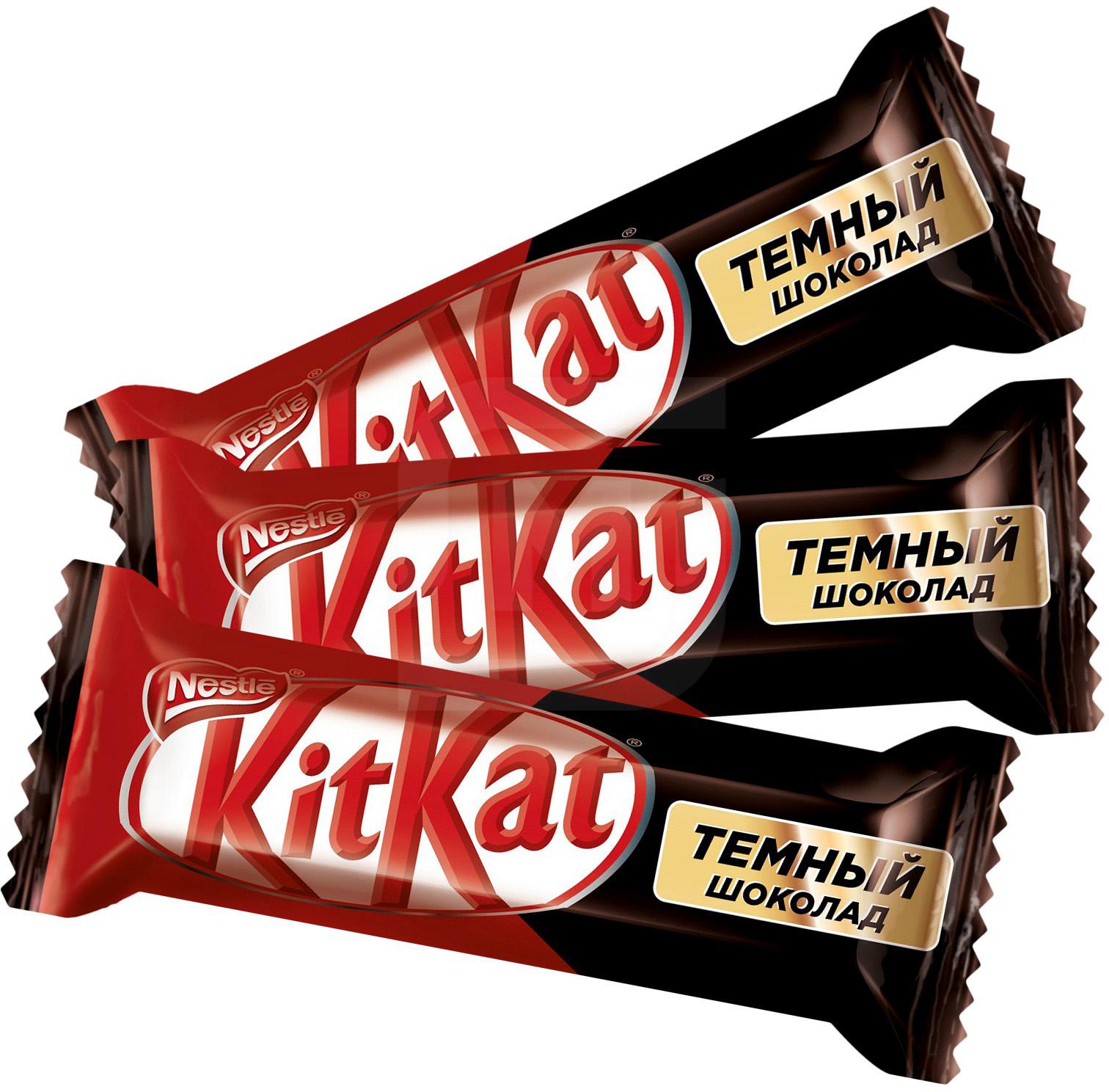 

Конфеты KitKat вафельные в темном шоколаде +-500 г