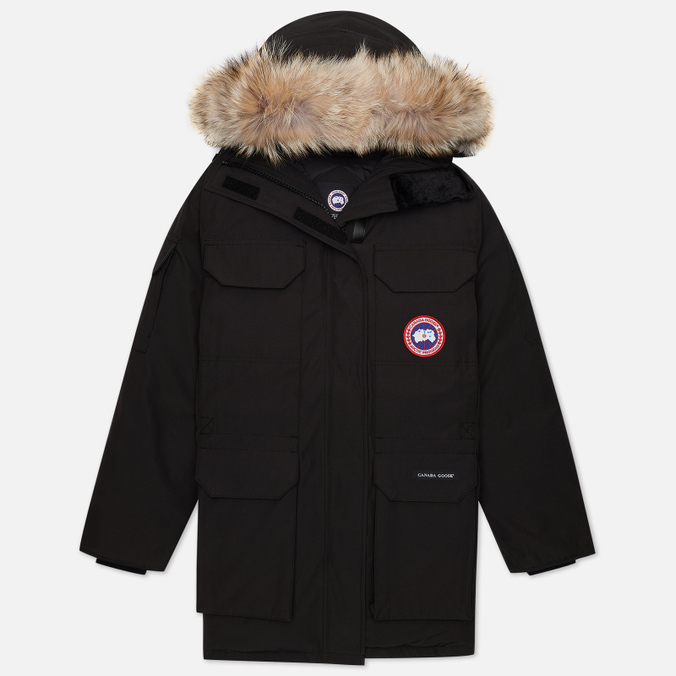 фото Парка женская canada goose 4660l черная xs