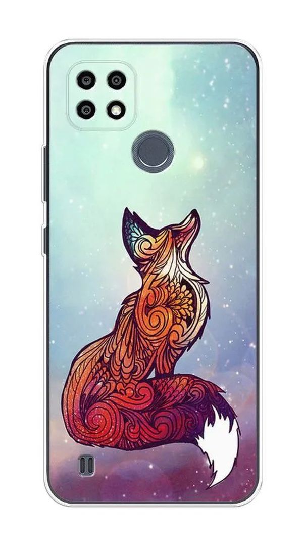 

Чехол Awog на Realme C25Y "Лиса 1", Разноцветный, 2510950-1