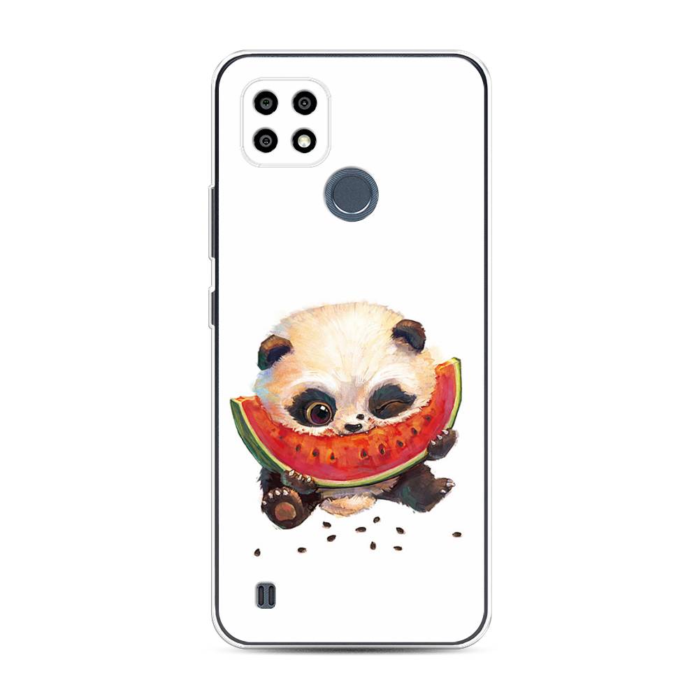 

Чехол Awog на Realme C25Y "Малыш панды с арбузом", 2510950-1