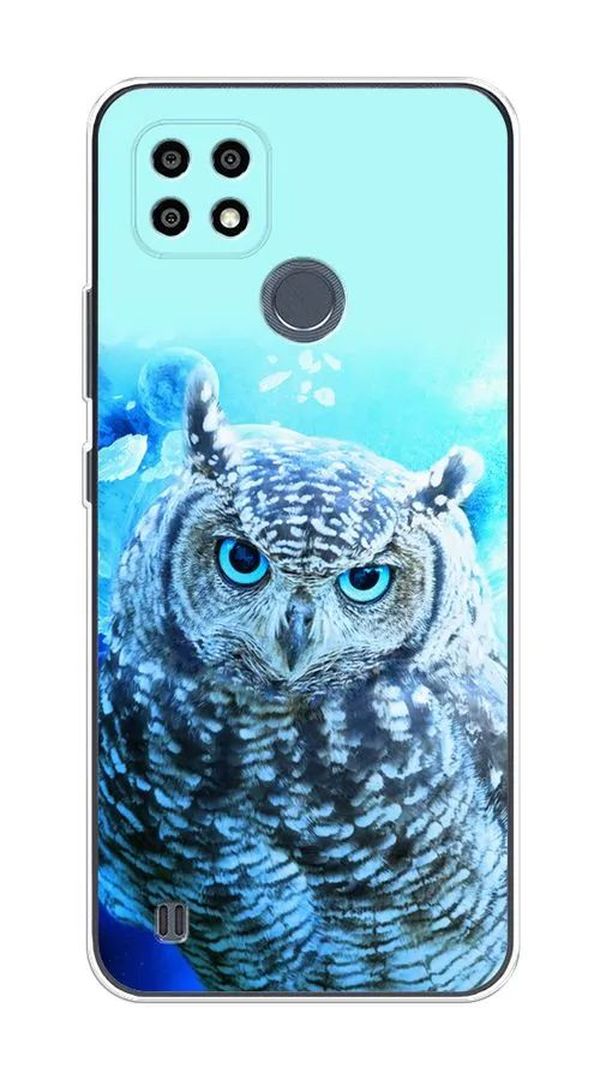 

Чехол Awog на Realme C25Y "Сова арт 7", Разноцветный, 2510950-1