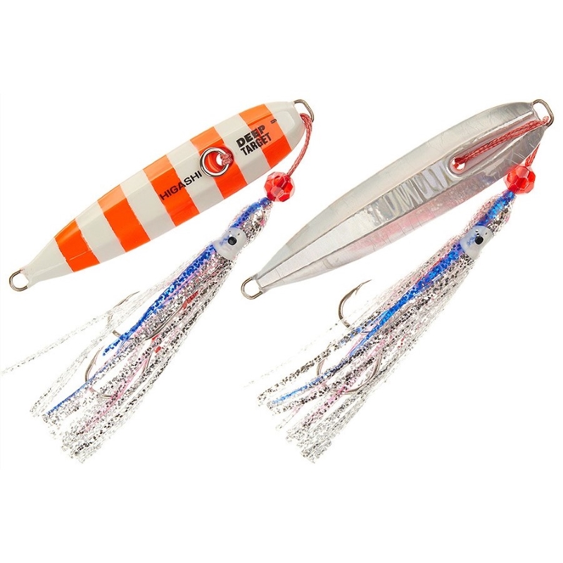 

Инчику Higashi Deep Target 150g DOH #06, Серебристый;красный;белый