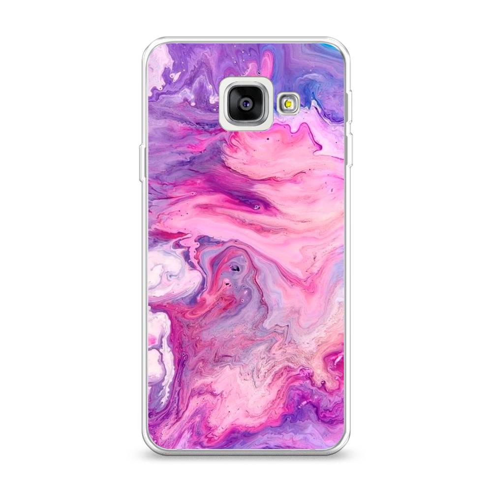 

Чехол на Samsung Galaxy A3 2016 "Нежно-розовая абстракция", Розовый, 20250-3