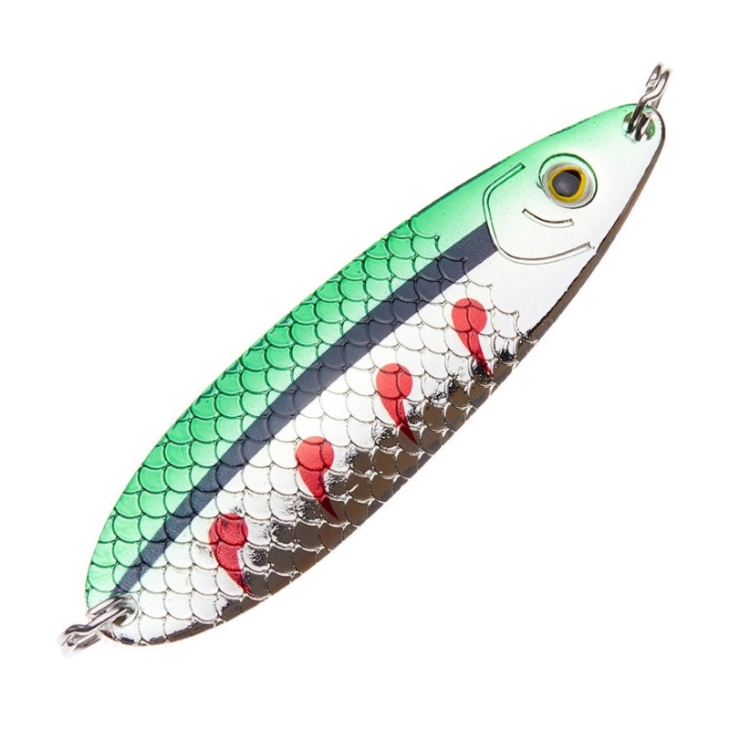 

Блесна Higashi Opala 45g #04, Серебристый;зеленый