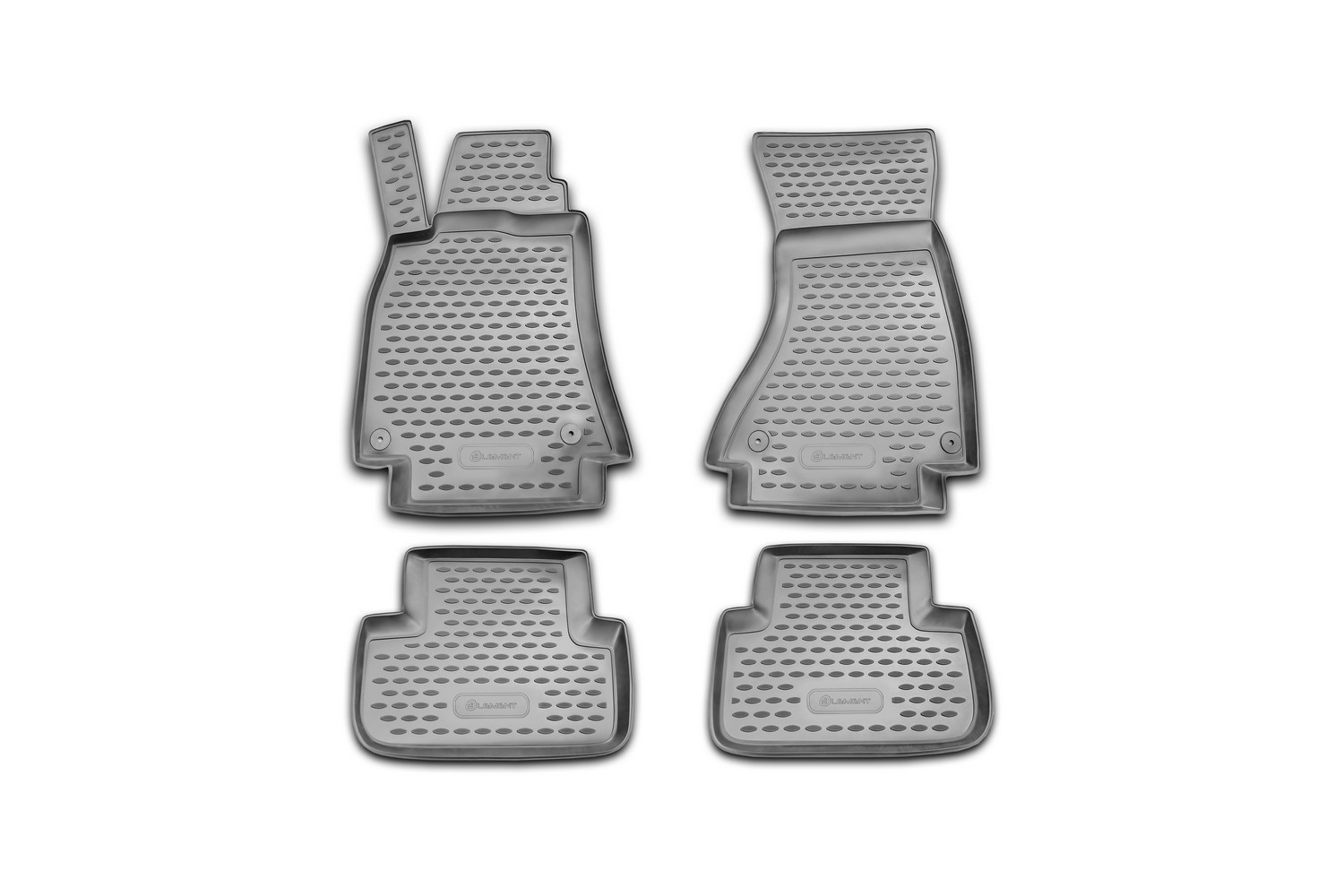 фото Коврики в салон audi a-4 b8, 2007-2015, акпп, 4 шт. (полиуретан) element