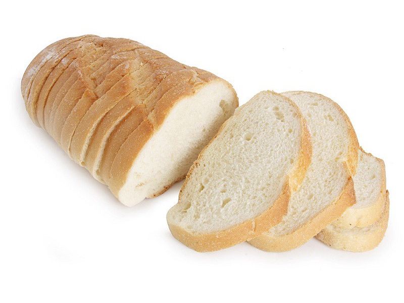 Хлеб Горячий Хлебушек Для бутерброда батон пшеничный нарезанный 250 г