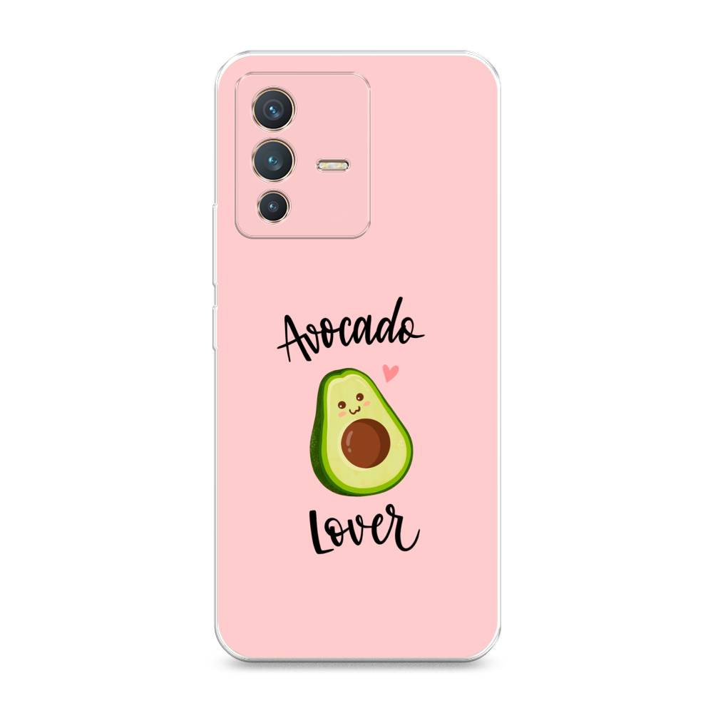 

Чехол на Vivo V23 "Avocado lover", Розовый;зеленый, 266050-6