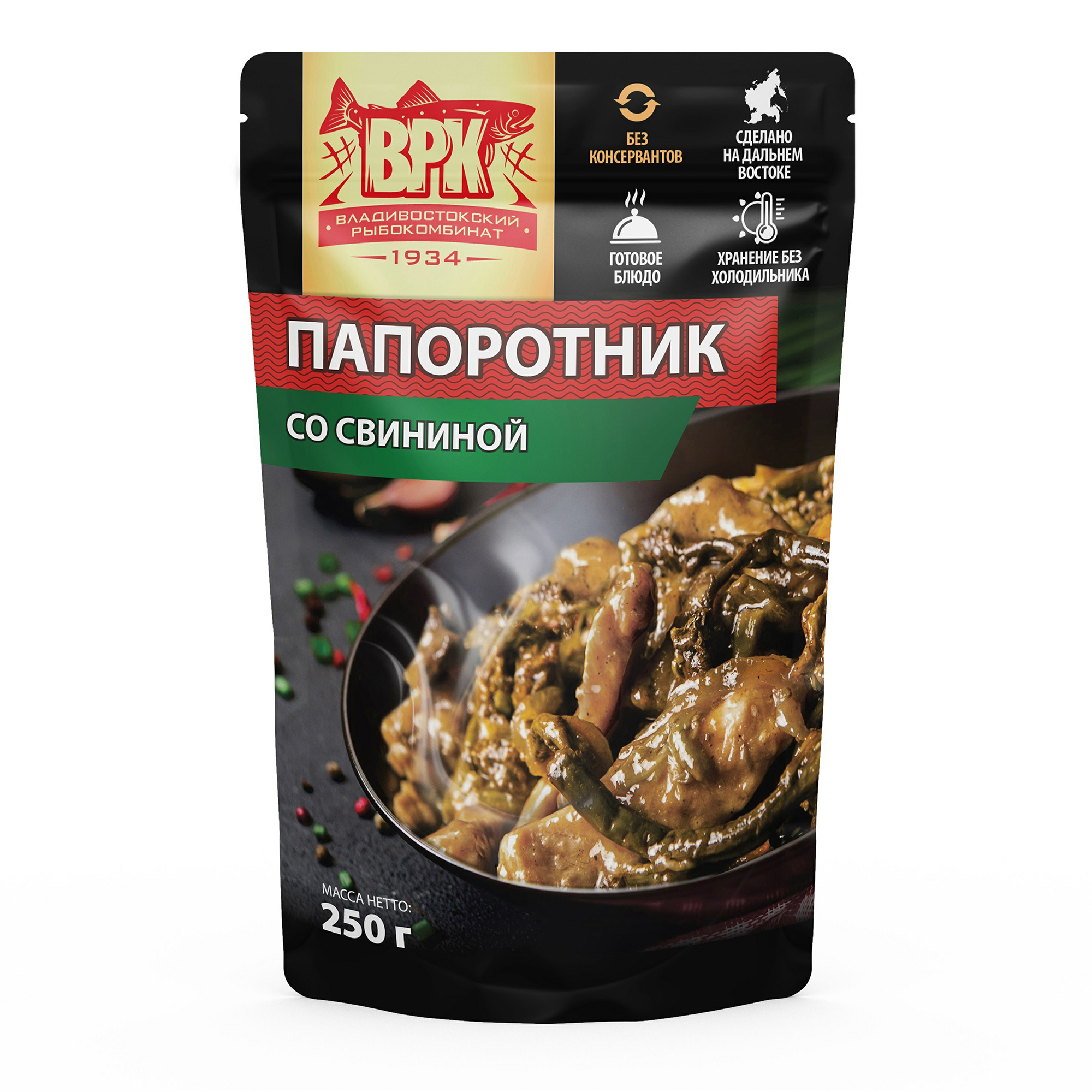 

Папоротник ВРК со свининой 250 г