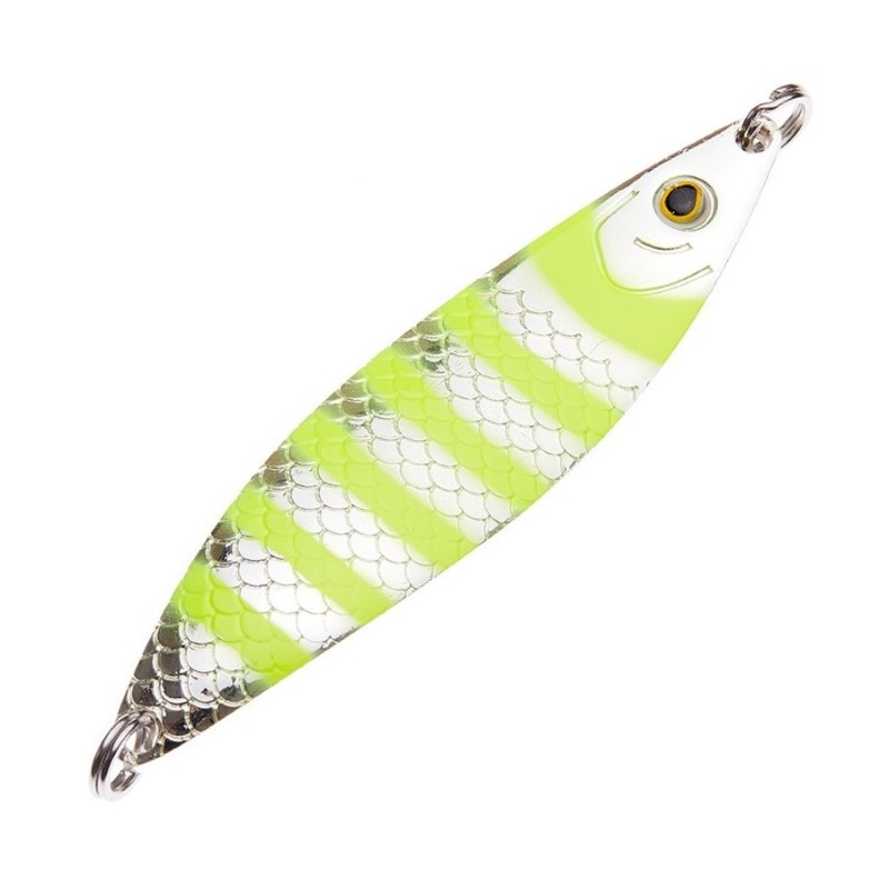 

Блесна Higashi Big River 45g #08, Серебристый;желтый