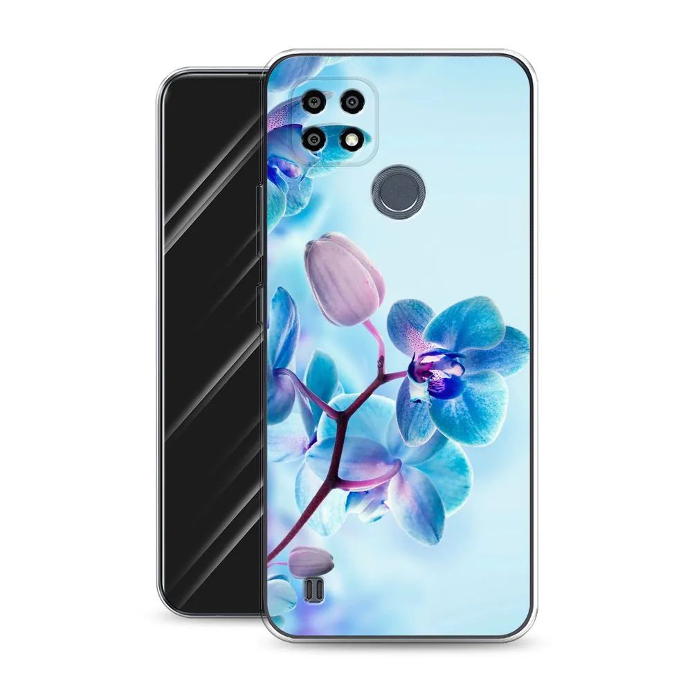 

Чехол Awog на Realme C25Y "Голубая орхидея", Разноцветный, 2510950-8