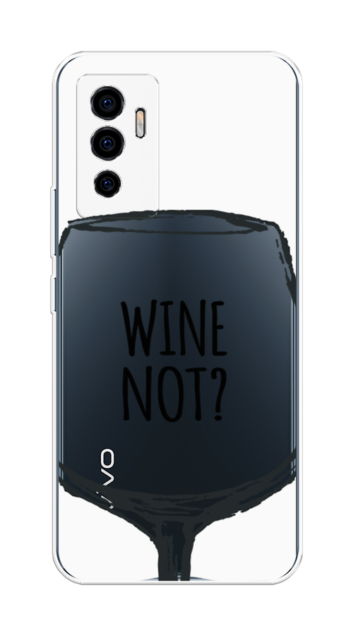 

Чехол на Vivo V23e "Wine not white", Белый, 265950-6