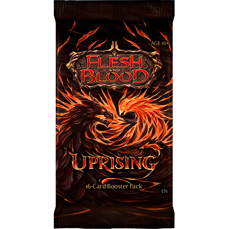 Дополнение для игры Flesh and Blood TCG Бустер издания Uprising англ 595₽