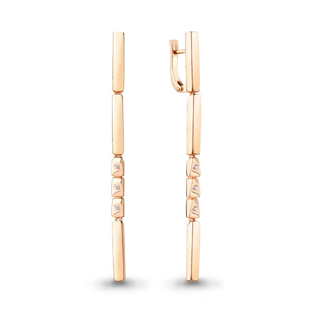 

Серьги из серебра с фианитом Aquamarine Aquamarine 48558_925_з, 48558_925_з