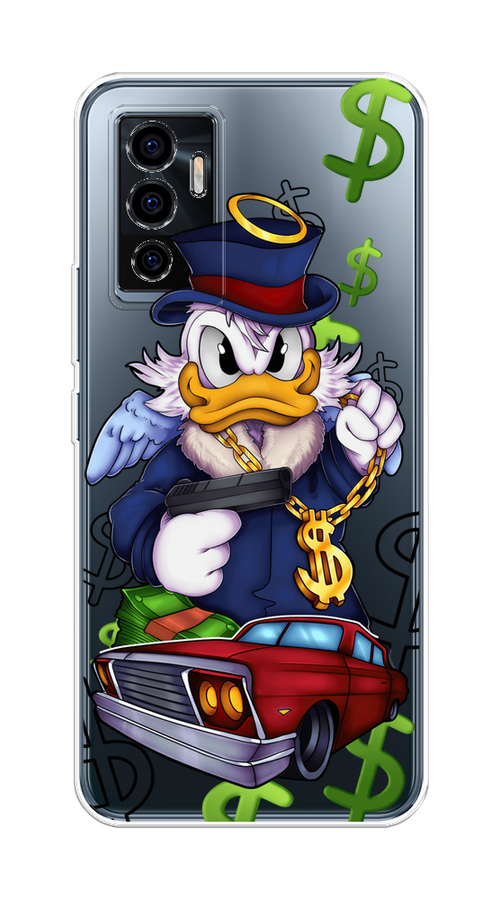 

Чехол на Vivo V23e "Scrooge McDuck with a Gold Chain", Красный;синий;белый, 265950-6