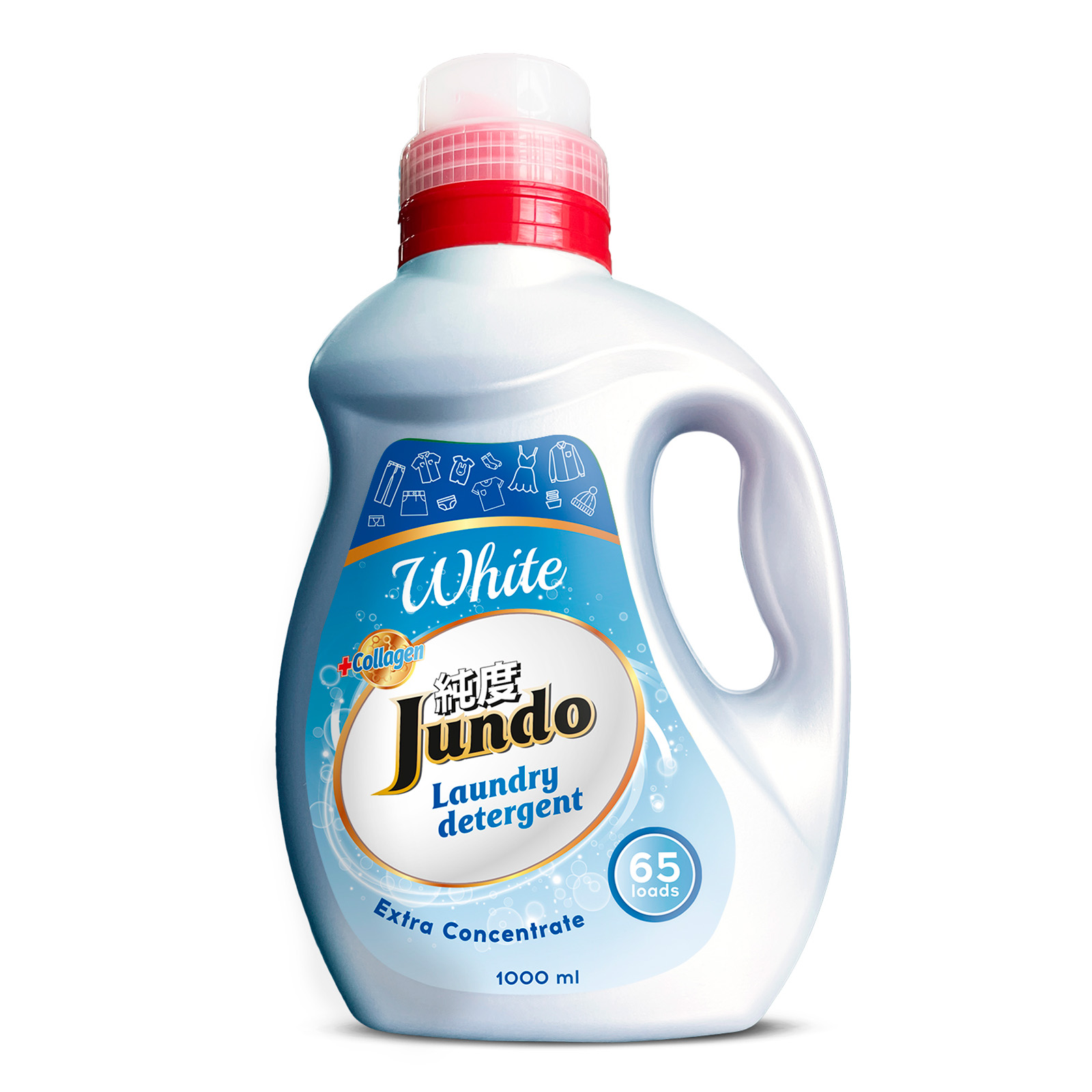 

Средство для стирки Белого белья Jundo White Концентрат с коллагеном 1 л, White