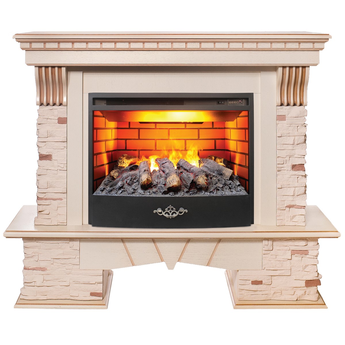 

Электрокамин RealFlame Sorento WT с FireStar 25,5 3D, увлажнение воздуха, Электрокамин Sorento 25,5/26 WT с очагом 3D Firestar 25,5