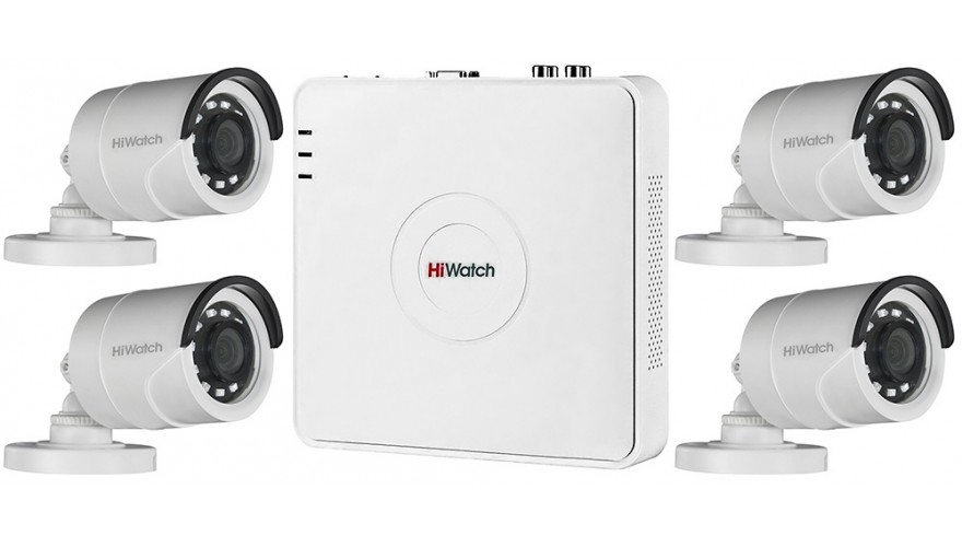 фото Готовый комплект видеонаблюдения hiwatch kit 4n2c2