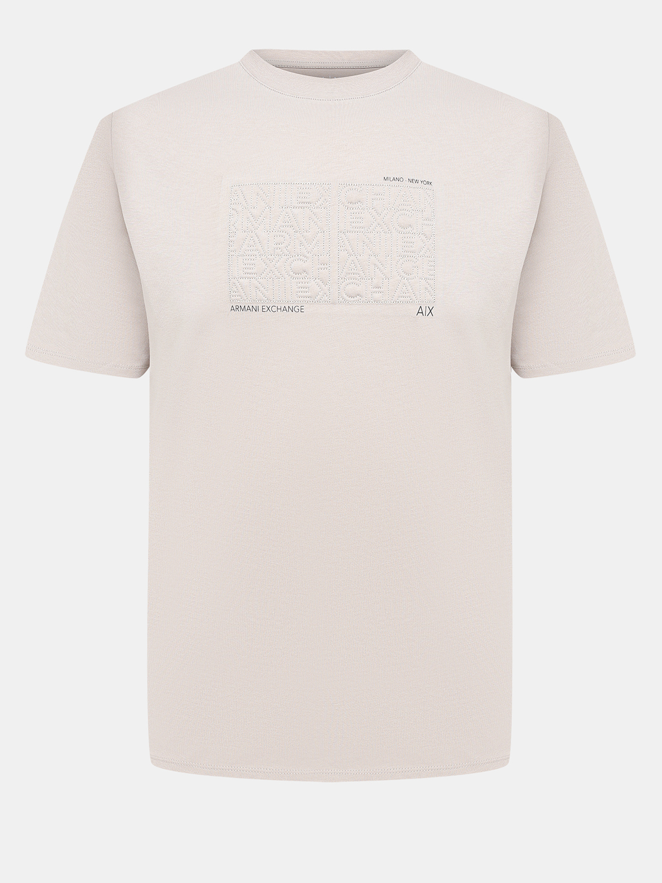 

Футболка мужская Armani Exchange 491539 бежевая M, Бежевый, 491539