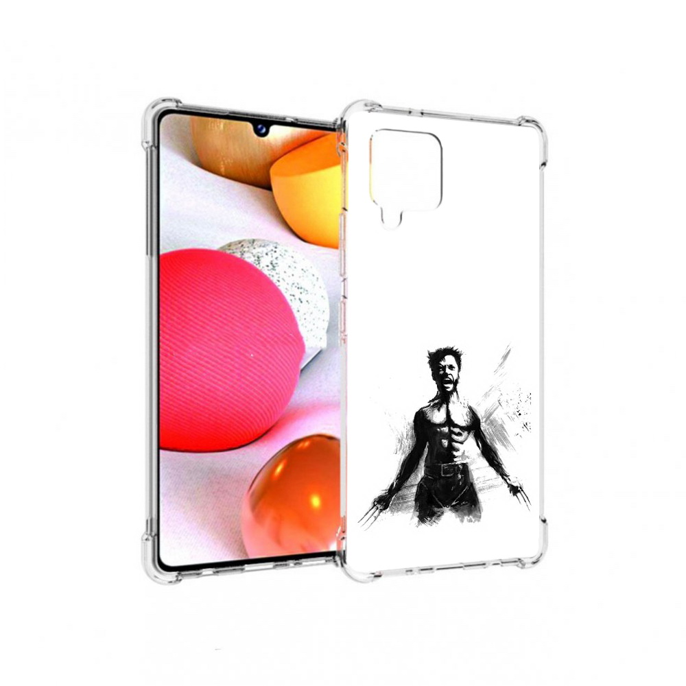 

Чехол MyPads Tocco для Samsung Galaxy A42 росомаха (PT226910.539.587), Прозрачный, Tocco