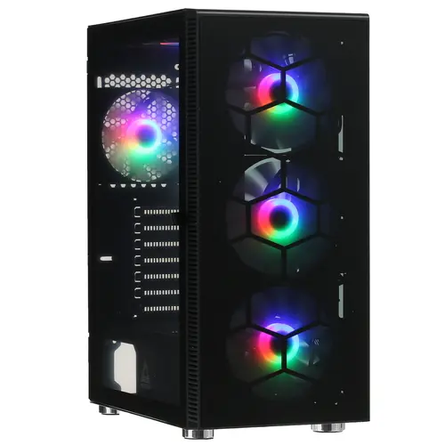 

Корпус компьютерный Montech X3 GLASS черный, X3 GLASS