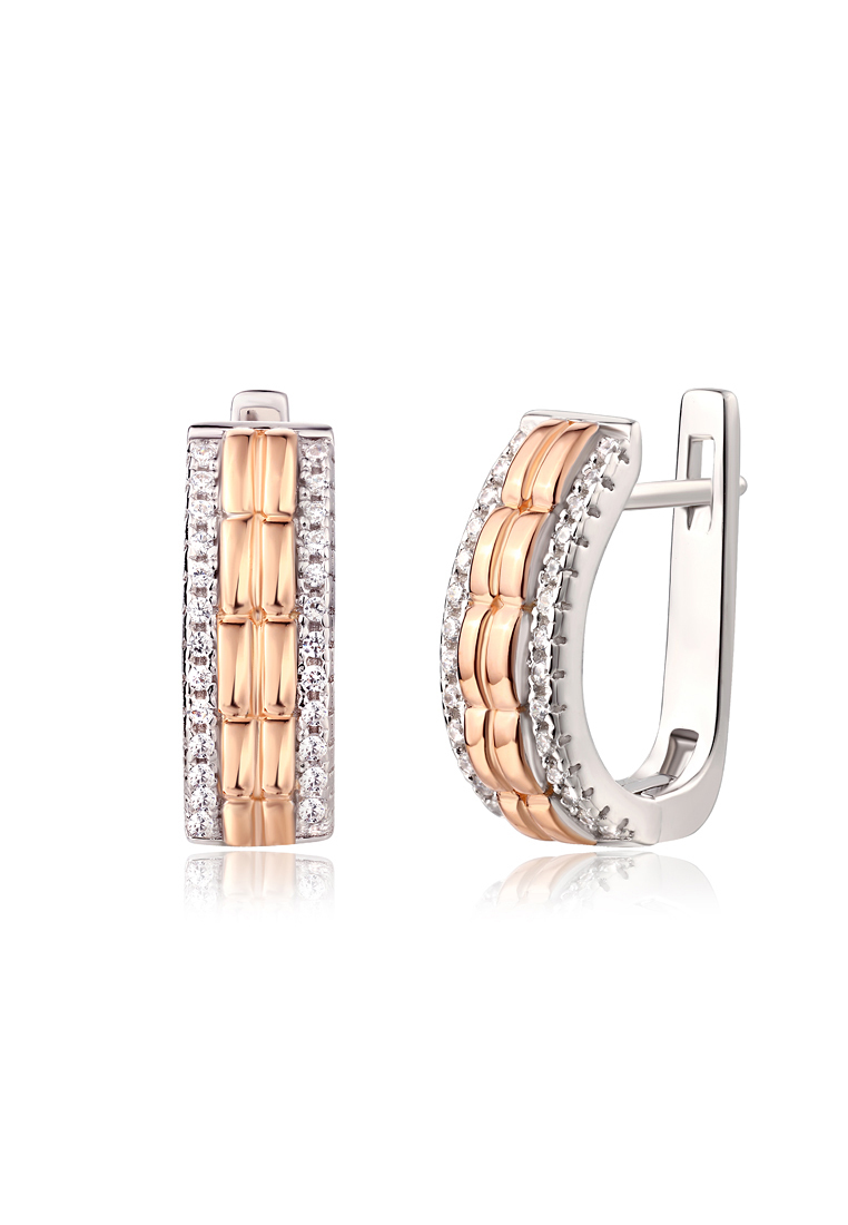 

Серьги из серебра с фианитом Ogisana SE34381V1AR, SE34381V1AR