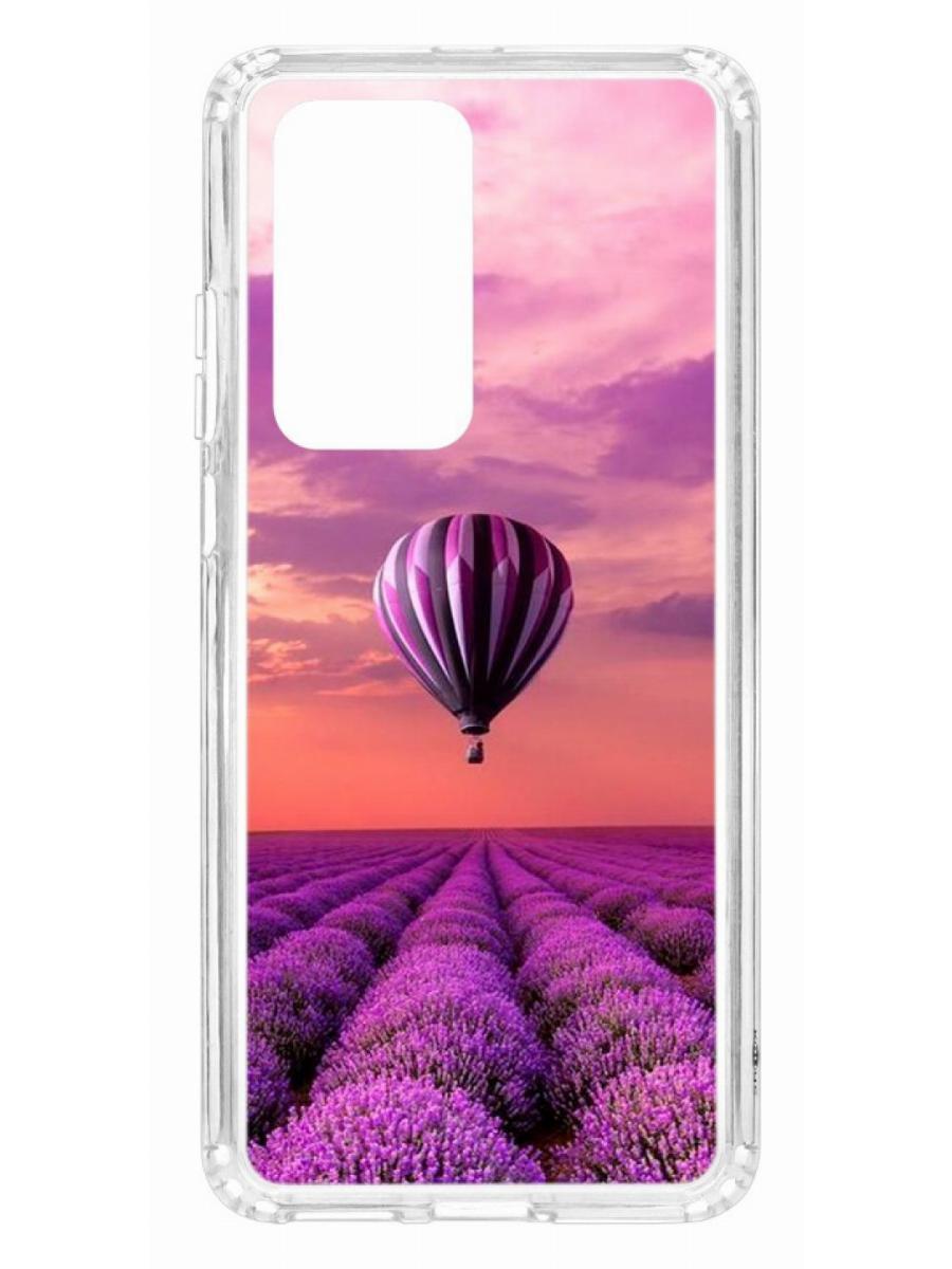 

Чехол на Huawei P40 Pro Kruche Print Лавандовый рай