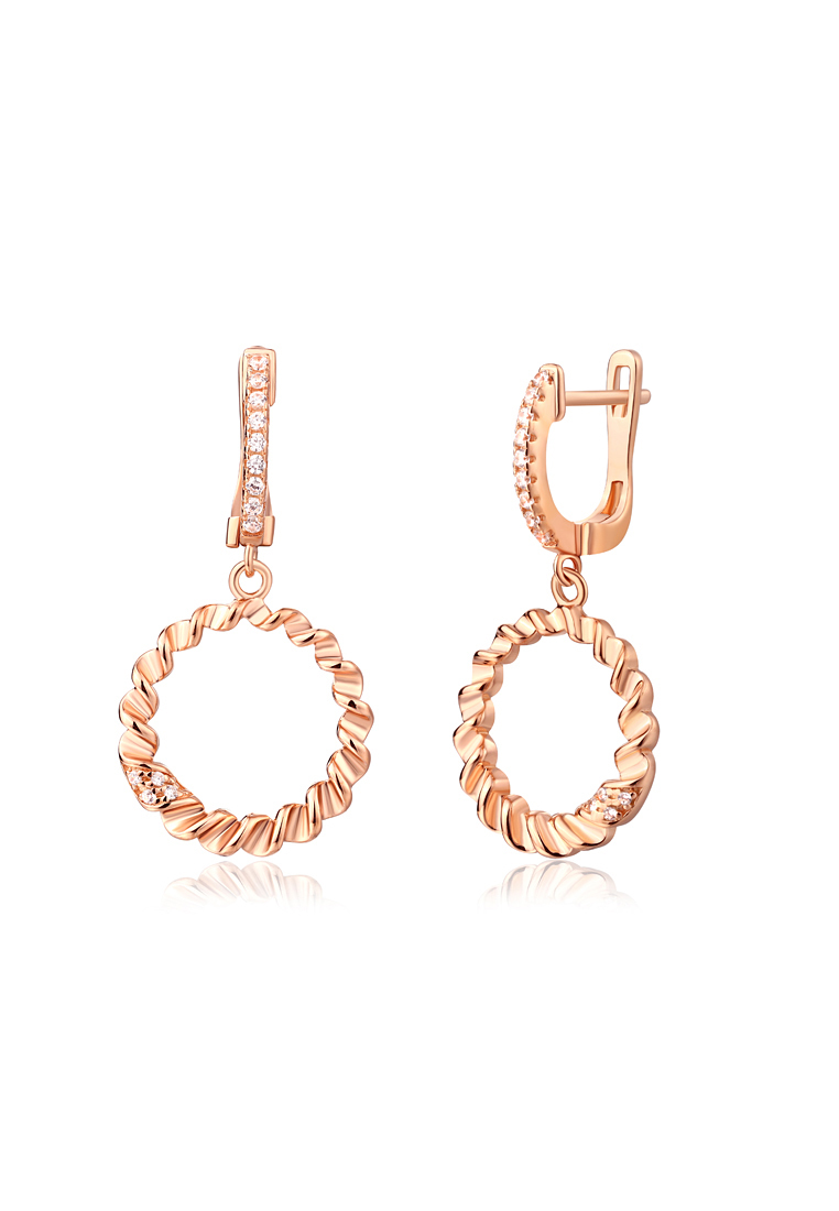 

Серьги подвески из серебра с фианитом Ogisana SE34545V2AR, SE34545V2AR