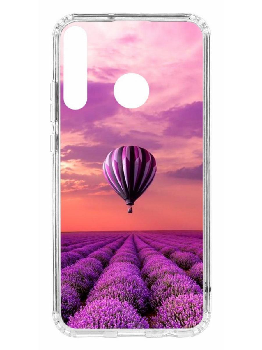 

Чехол на Huawei P40 Lite E Kruche Print Лавандовый рай