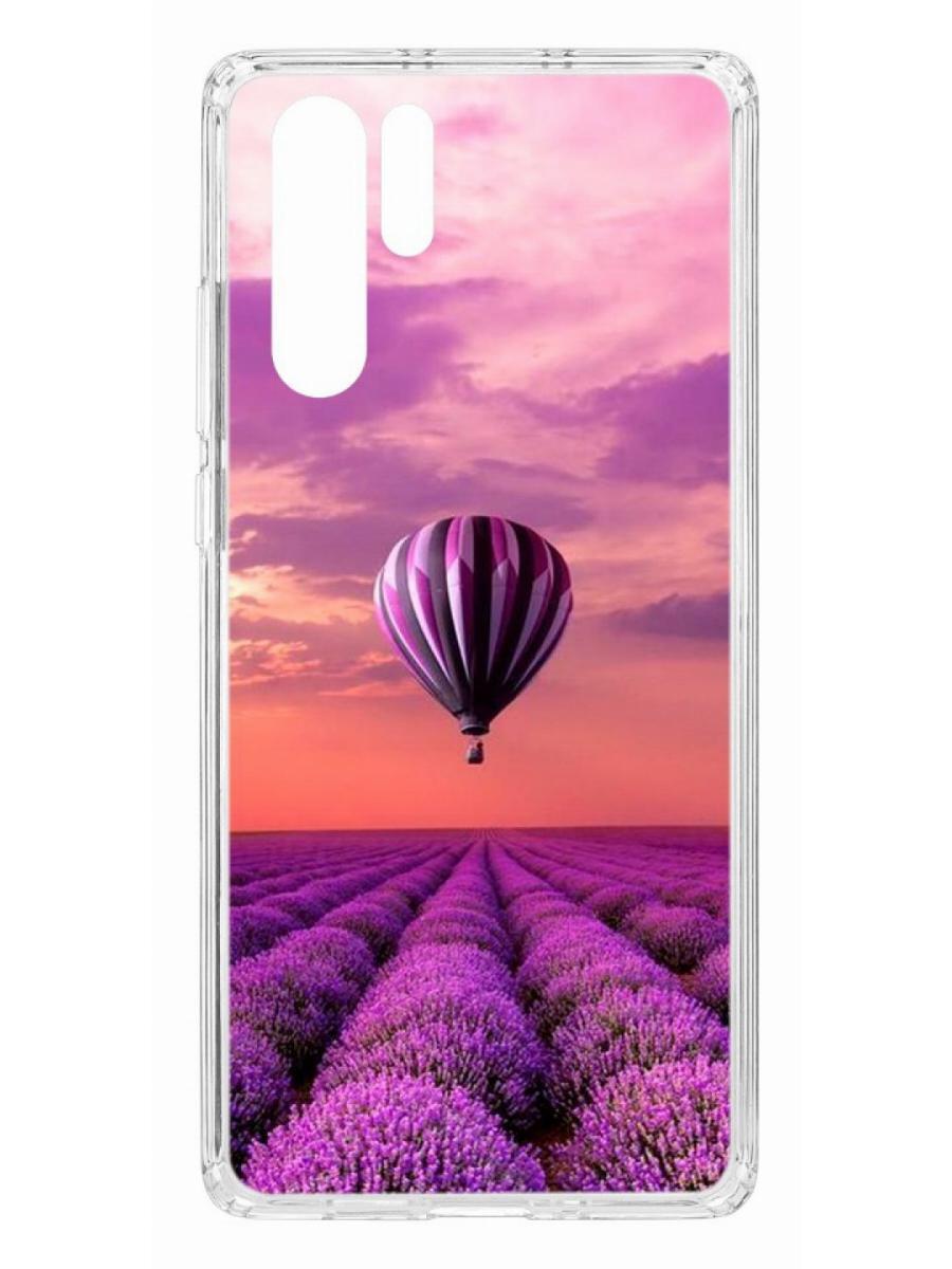 

Чехол на Huawei P30 Pro Kruche Print Лавандовый рай