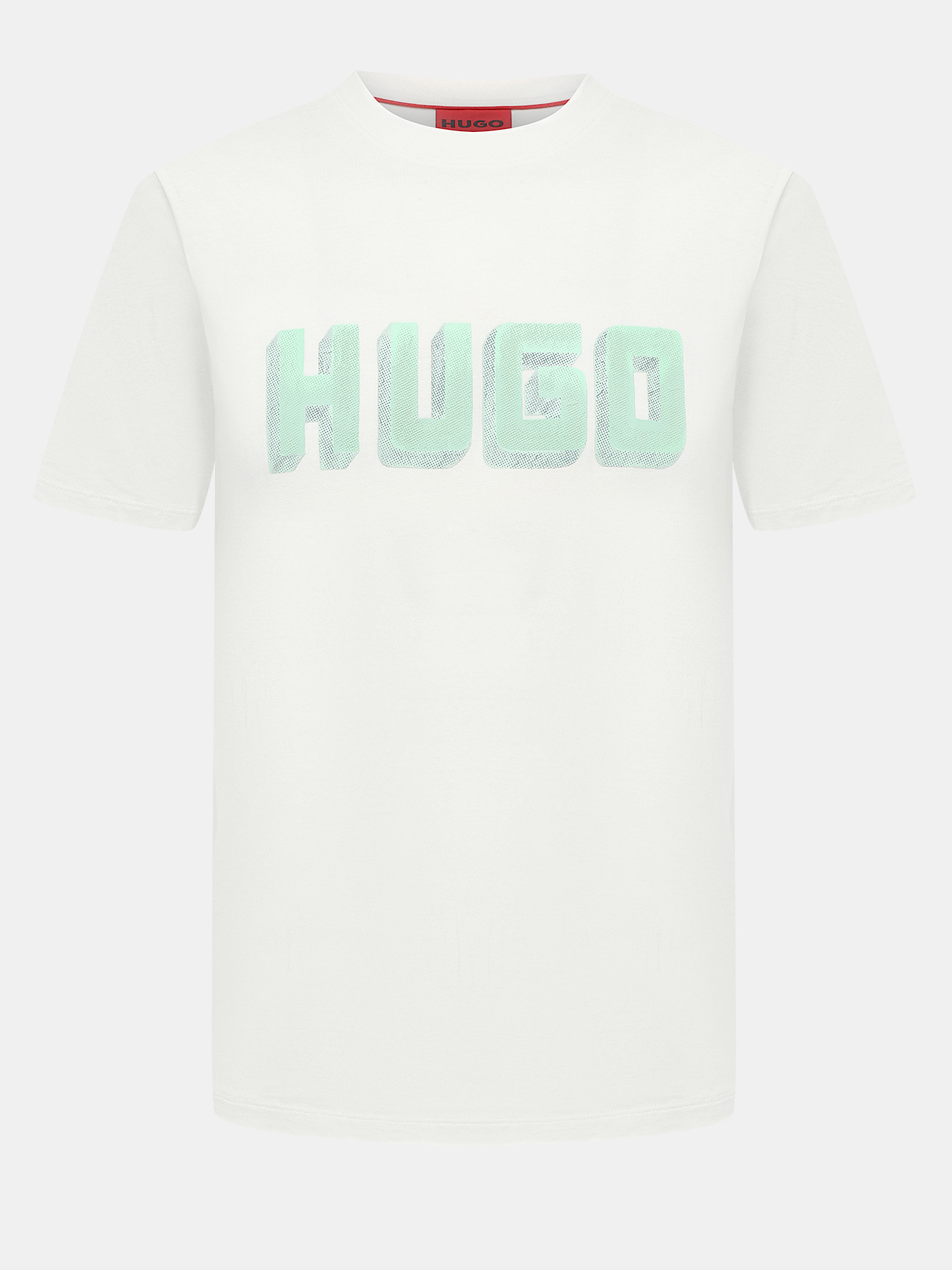 

Футболка мужская HUGO 490588 белая L, Белый, 490588