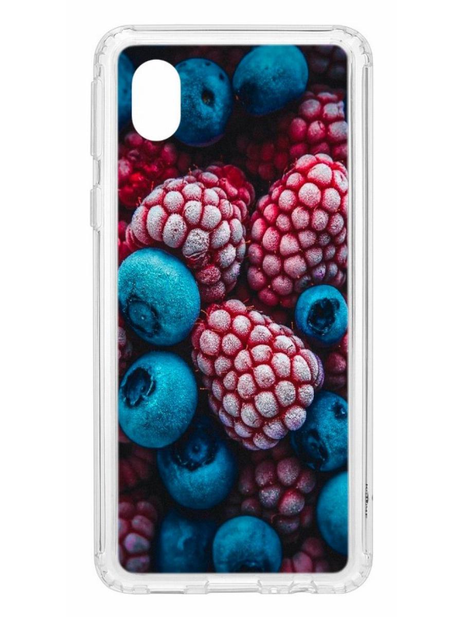 фото Чехол на samsung galaxy a01 core kruche print fresh berries кruче