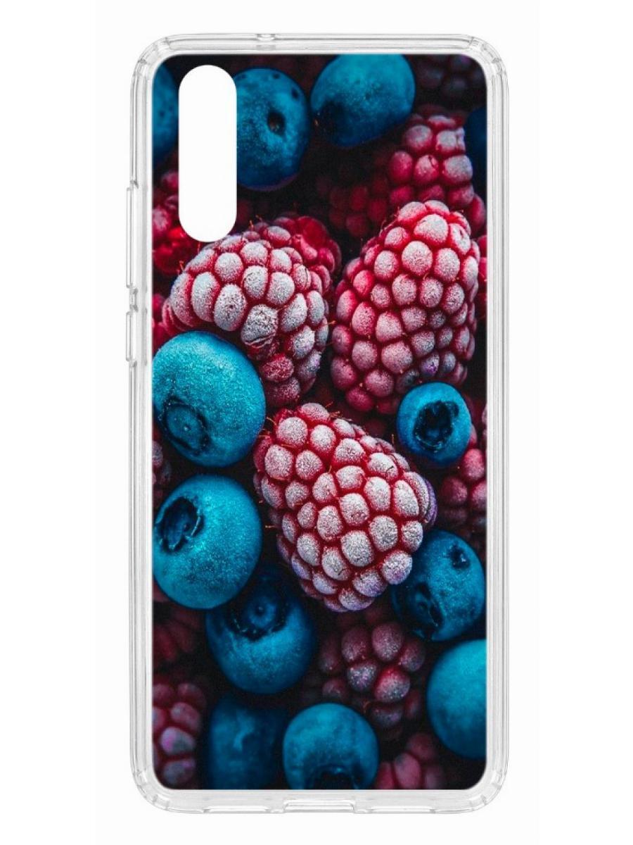 фото Чехол на huawei p20 kruche print fresh berries кruче