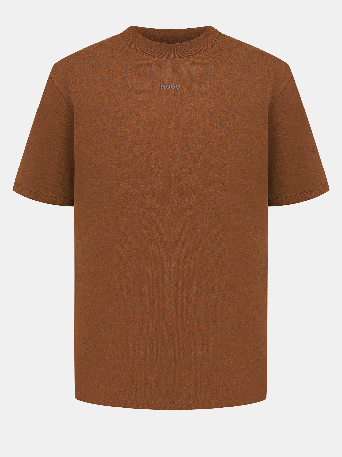 

Футболка мужская HUGO 490529 коричневая XXL, Коричневый, 490529
