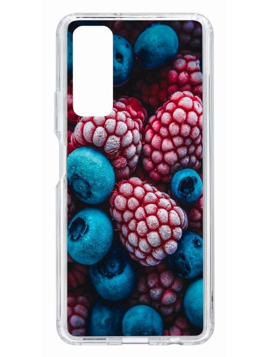

Чехол на Huawei P Smart 2021 Kruche Print Fresh berries