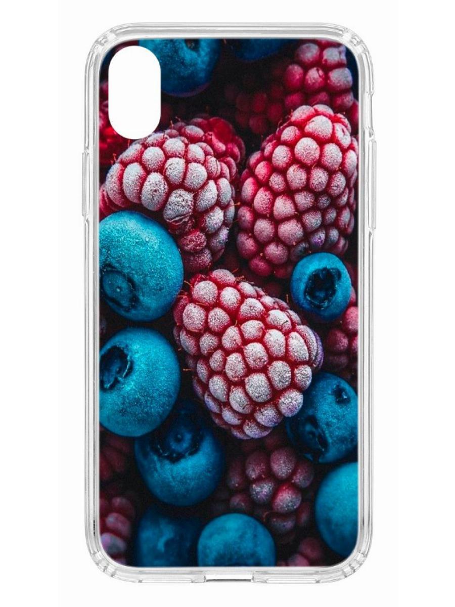 фото Чехол на iphone xr kruche print fresh berries кruче