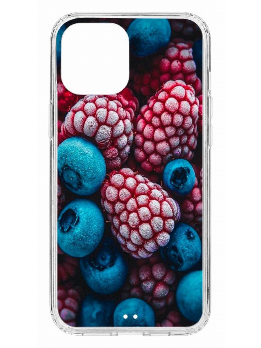 фото Чехол на iphone 12 pro max kruche print fresh berries кruче