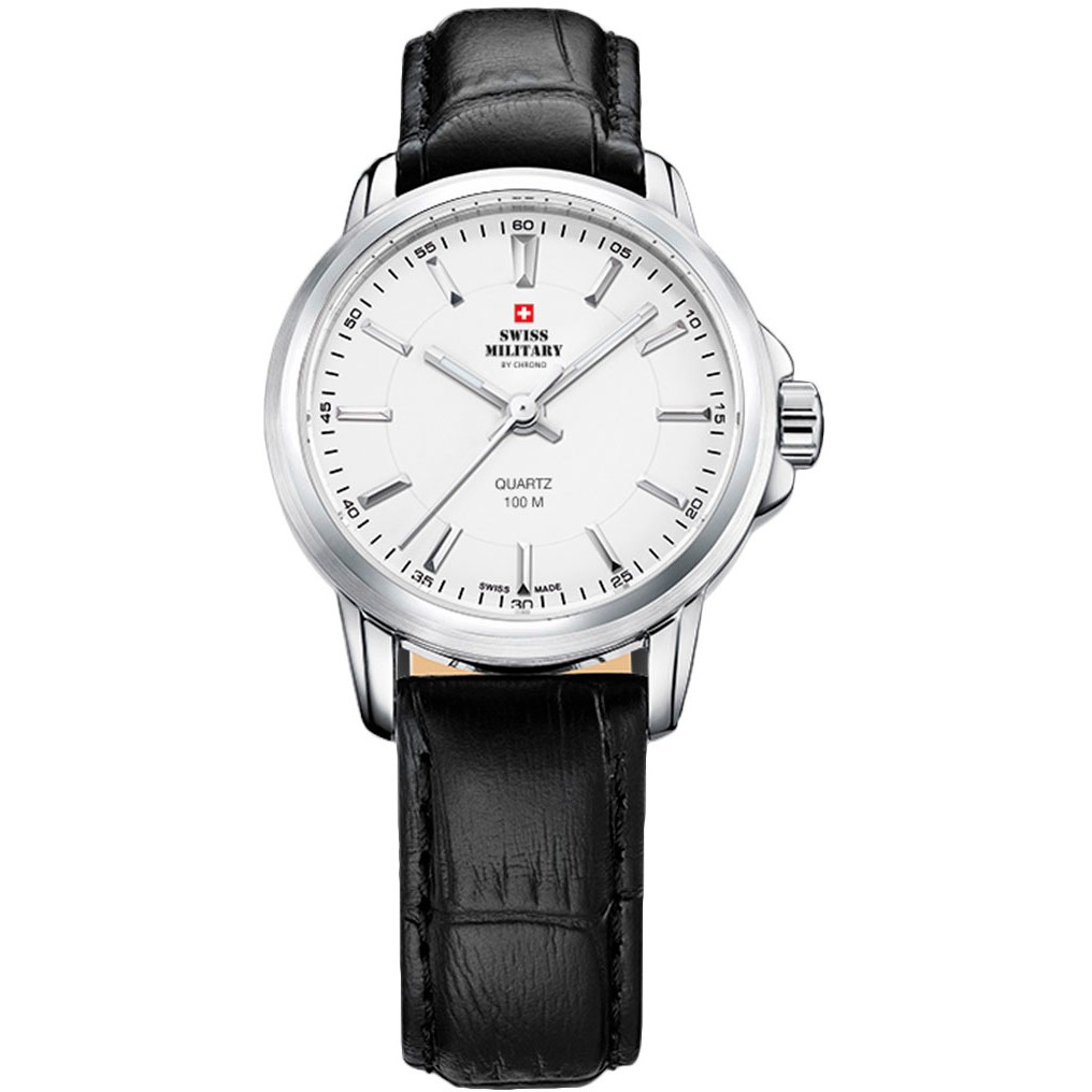 

Наручные часы женские Swiss Military by Chrono SM34040.06 черные, SM34040.06