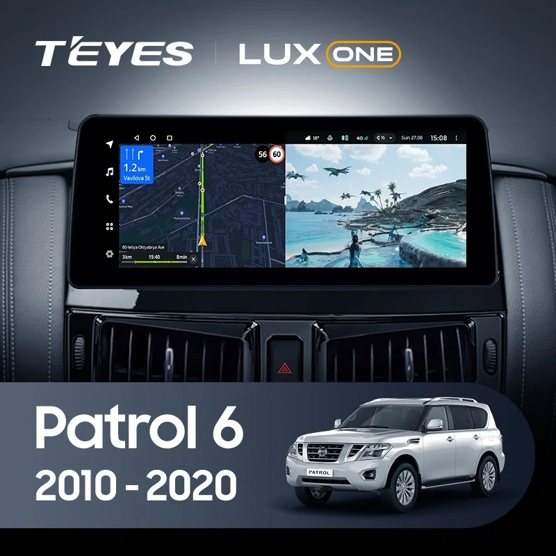 

Штатная магнитола Teyes LUX ONE 6/128 Nissan Patrol 6 Y62 (2010-2020), Lux One