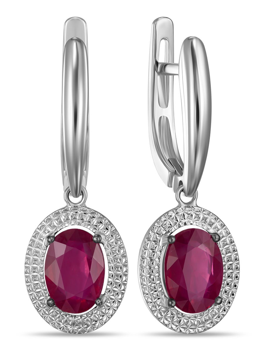 

Серьги из золота MIUZ Diamonds (Московский ювелирный завод) E2018-ER470043RO, рубин, E2018-ER470043RO