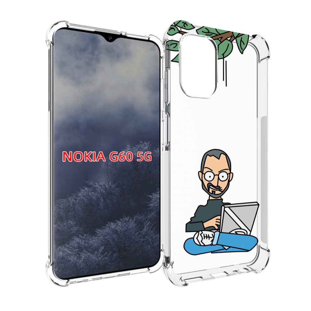 

Чехол MyPads программист для Nokia G60 5G, Прозрачный, Tocco