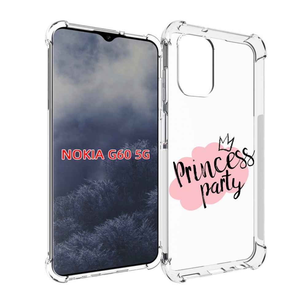 

Чехол MyPads принцессная-вечеринка для Nokia G60 5G, Прозрачный, Tocco