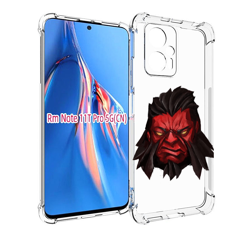 

Чехол MyPads dota-2-axe для Xiaomi Redmi Note 11T Pro / 11T Pro Plus / Poco X4 GT проти..., Прозрачный, Tocco