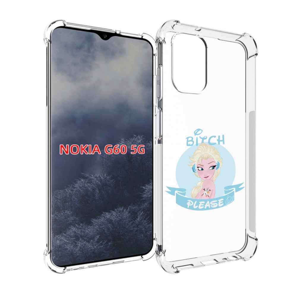 

Чехол MyPads принцесса-из-холодного-сердца женский для Nokia G60 5G, Прозрачный, Tocco