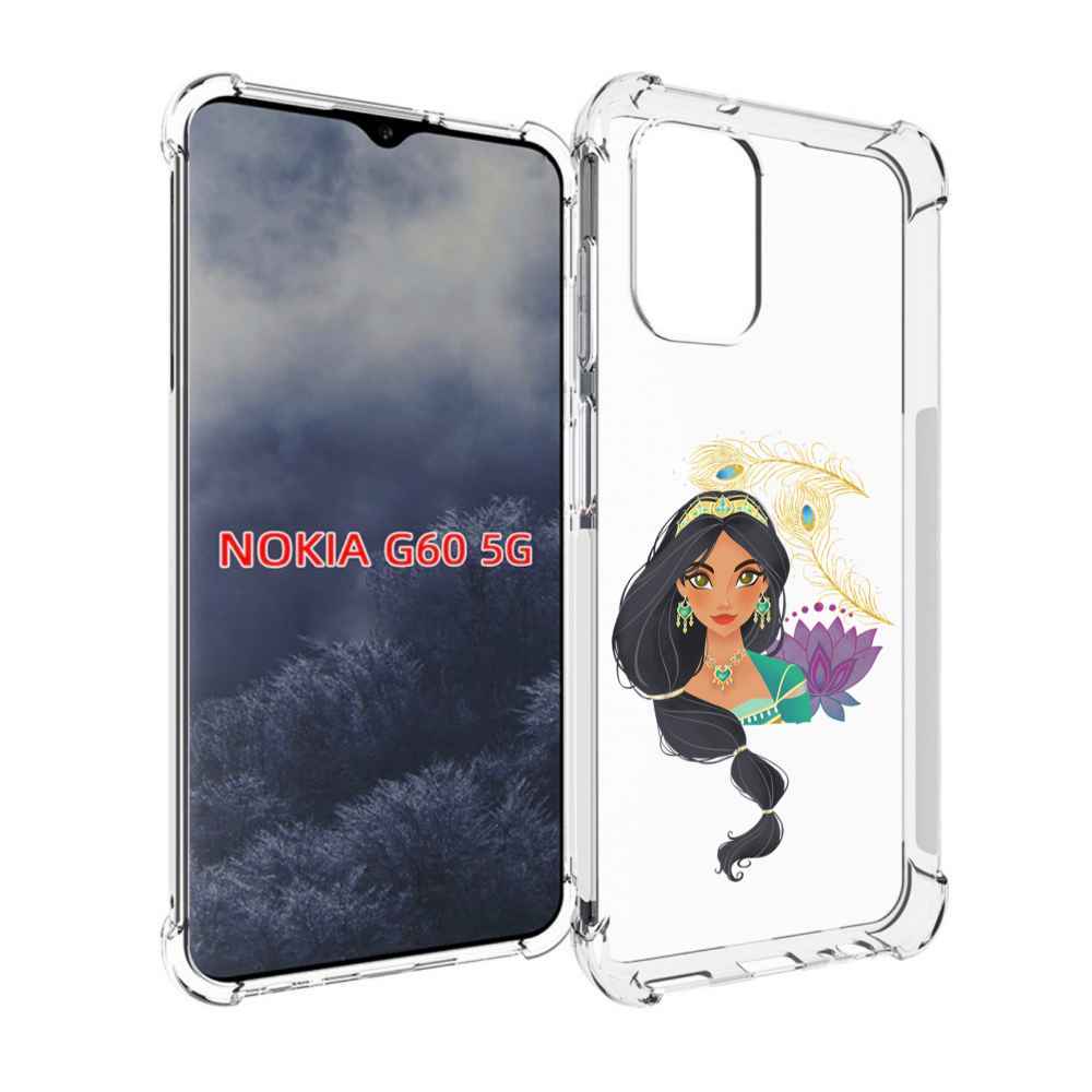 

Чехол MyPads принцесса-из-алладина женский для Nokia G60 5G, Прозрачный, Tocco