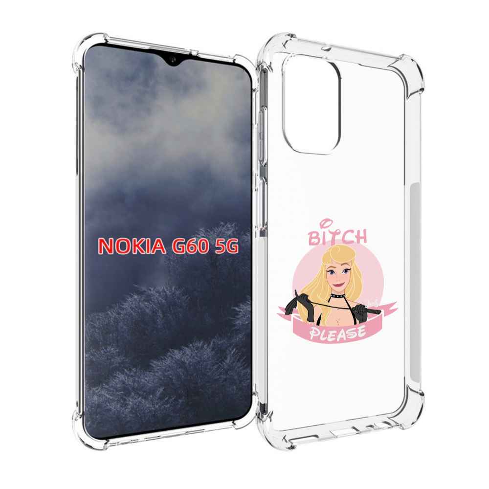 

Чехол MyPads принцесса-аврора женский для Nokia G60 5G, Прозрачный, Tocco